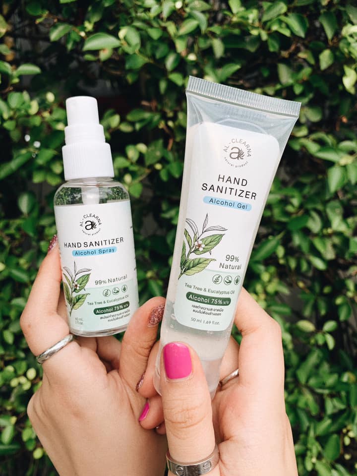 AL-CLEARNA, Tea Tree Hand Sanitizer Alcohol Gel, AL-CLEARNA Tea Tree Hand Sanitizer Alcohol Gel, AL-CLEARNA Tea Tree Hand Sanitizer Alcohol Gel รีวิว, AL-CLEARNA Tea Tree Hand Sanitizer Alcohol Gel ราคา, AL-CLEARNA Tea Tree Hand Sanitizer Alcohol Gel Review, AL-CLEARNA Tea Tree Hand Sanitizer Alcohol Gel 50ml, เจลแอลกอฮอล์, เจลล้างมือ, เจลล้างมือพกพา, เจลแอลกอฮอล์ ราคา, เจลแอลกอฮอล์ 75%