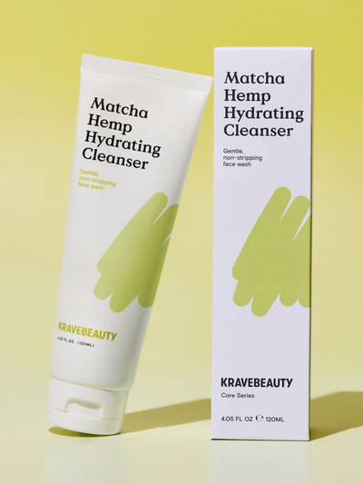 Matcha Hemp Cleanser 120ml โฟมล้างหน้าลดสิว สิวอุดตัน ผิวแพ้ง่าย ผิวขาดน้ำให้ความชุ่มชื้น นุ่มลื่น มัทฉะสุดๆ สูตรเจลเด้งฟองเนียนนุ่มขจัดสิ่งสกปรกได้ดี